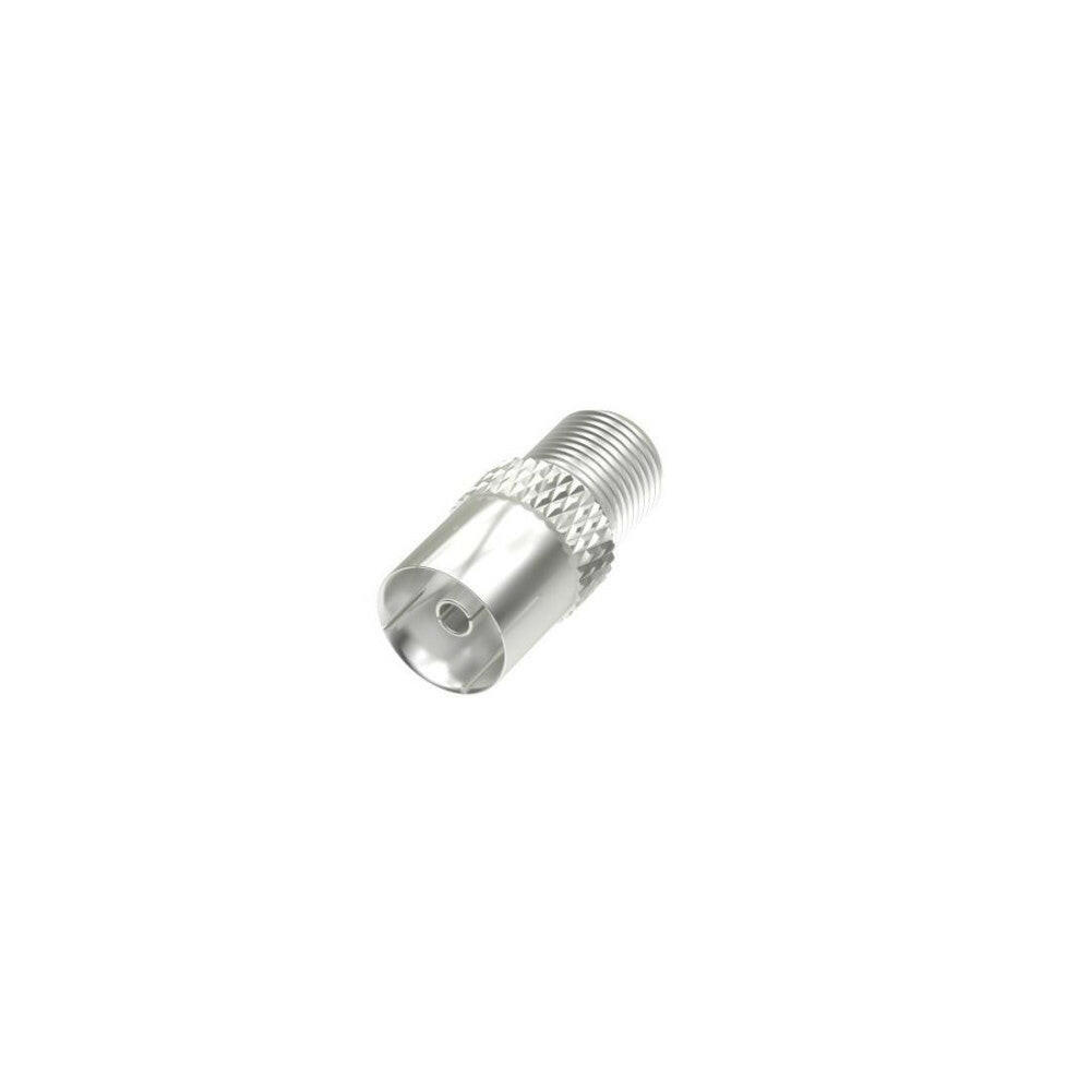 Hama 00205224 SAT-Adapter F-Koppler Koaxialkupplung.