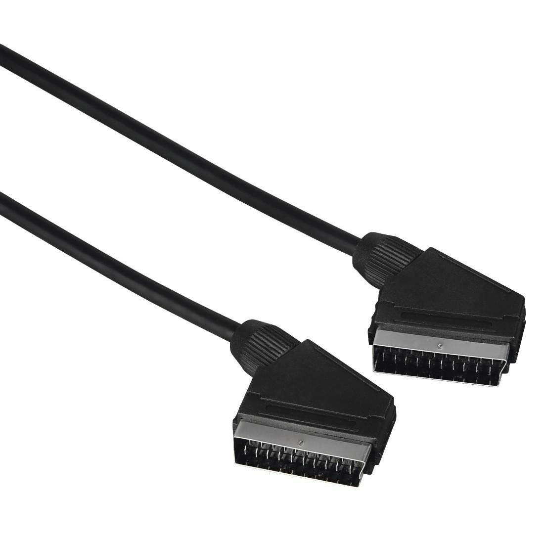 Hama Scart-Kabel 1,5m 21-polig Stecker für TV & Beamer