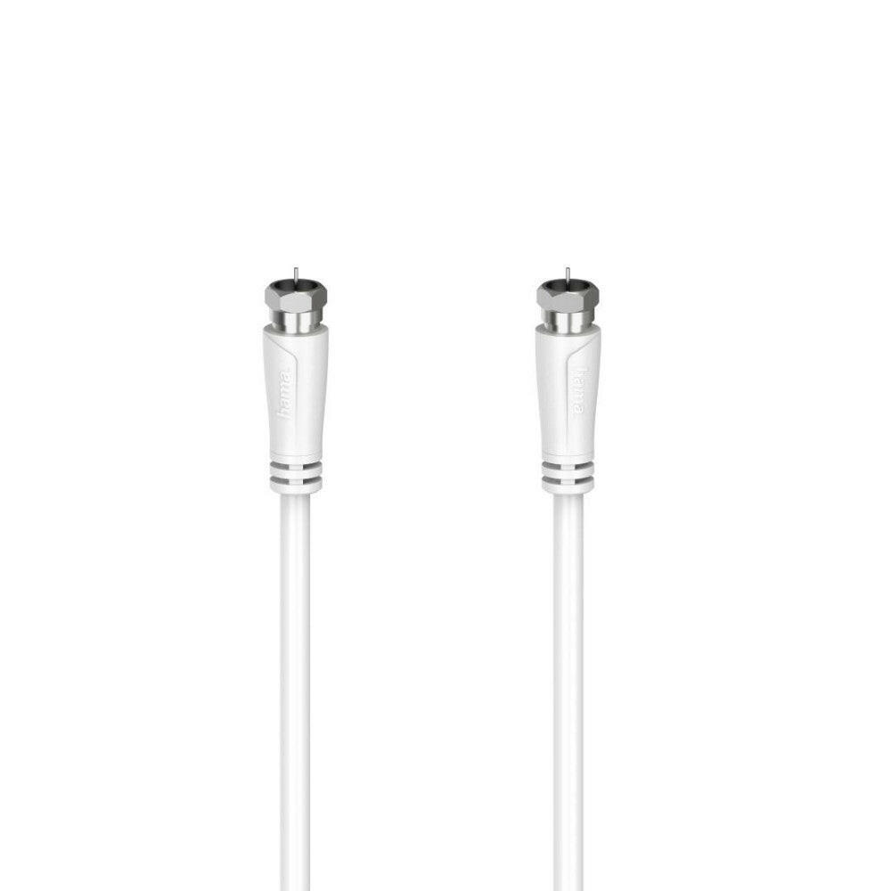 Hama 205066 F-Kabel 10m Koaxial 90dB doppelte Abschirmung.
