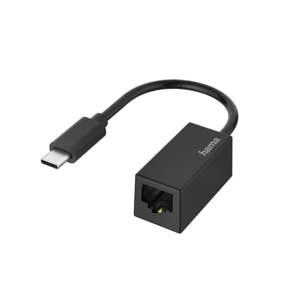 Hama Netzwerk-Adapter USB-C Gigabit Ethernet 200322 - LAN/Ethernet-Buchse