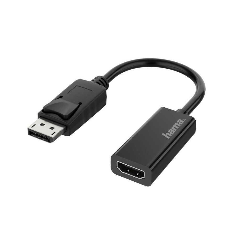 Hama Displayport auf HDMI Adapter Ultra HD 4K Videoadapter für PC Notebook Monitor TV Beamer