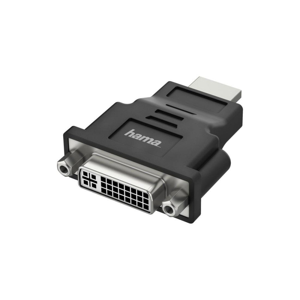 Hama HDMI auf DVI Adapter Ultra HD 4K 60 Hz für PC Laptop TV Beamer - HDMI DVIVideo-Adapter 00200339