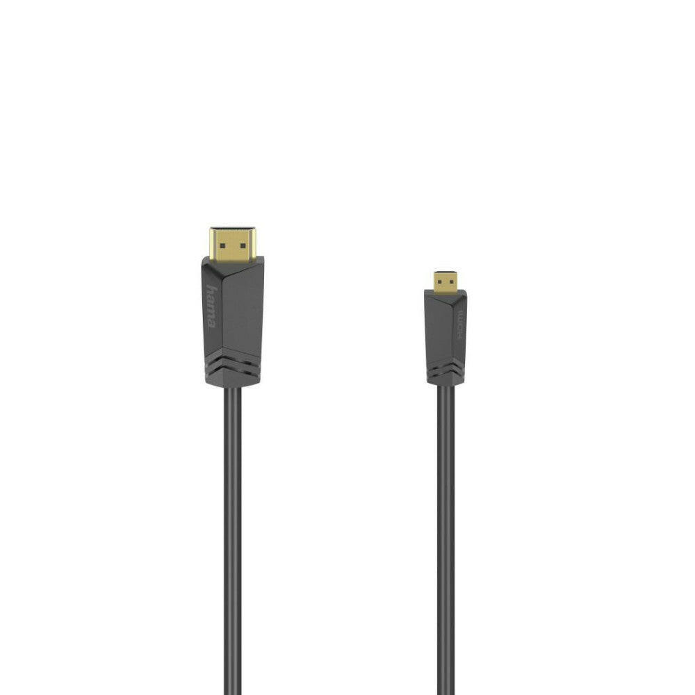 HAMA HDMI™ Kabel 1,5m Typ A auf D, UHD 4K, Ethernet.
