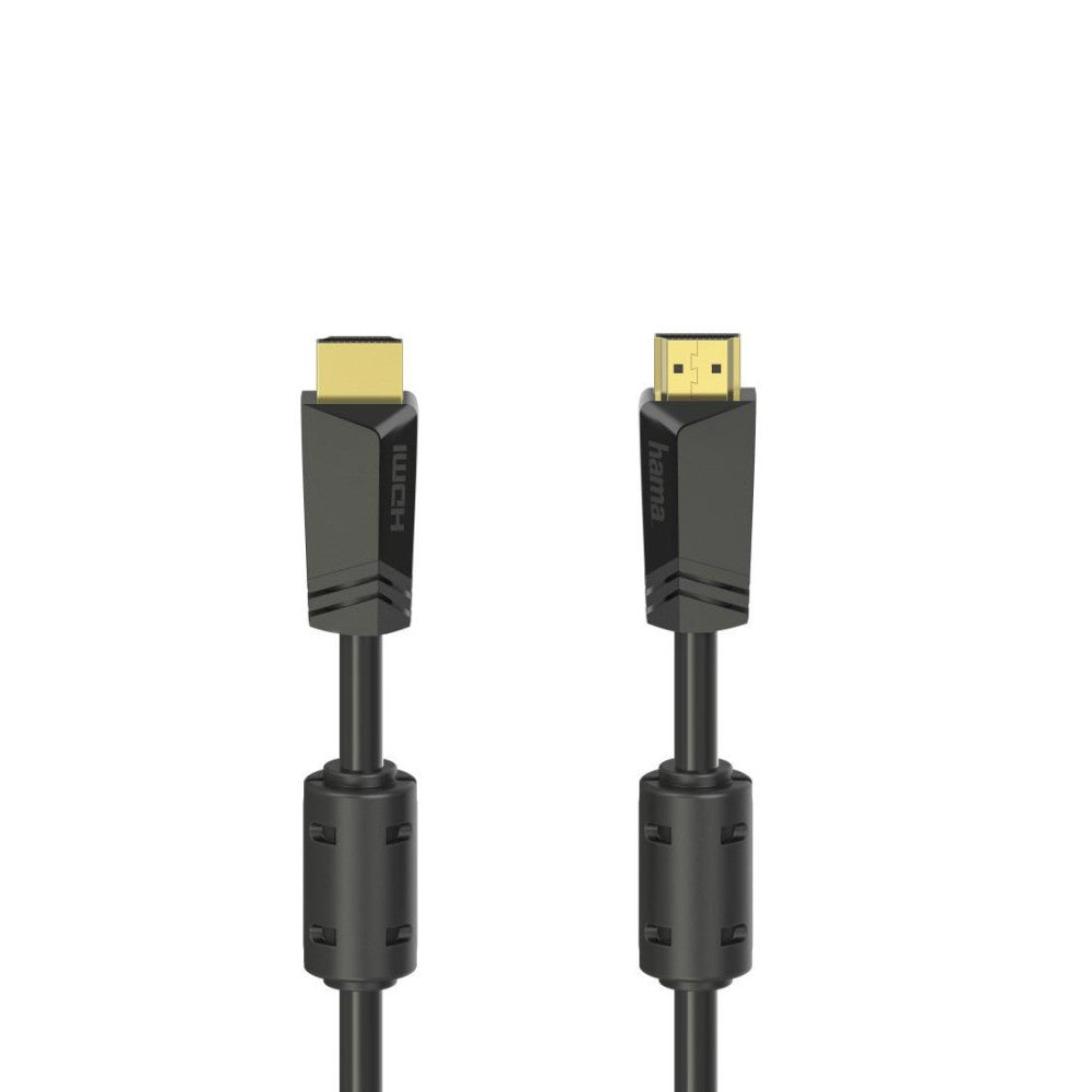 Hama HDMI-Kabel 10,0m Ultra-HD High Speed HDMI ARC 4K Ethernet vergoldet