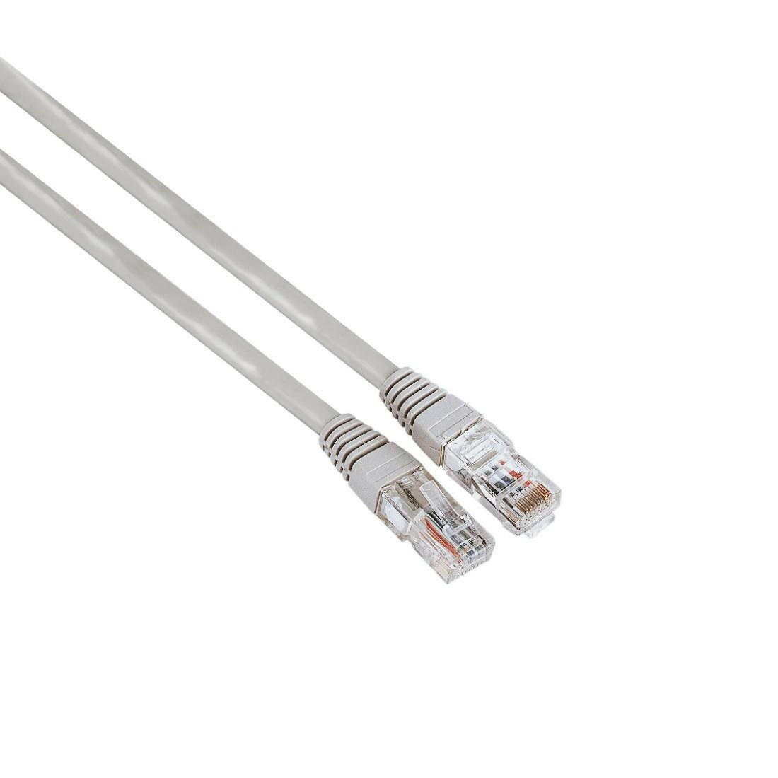 Hama Netzwerkkabel CAT5e 1,5m U/UTP 1 Gbit/s grau.