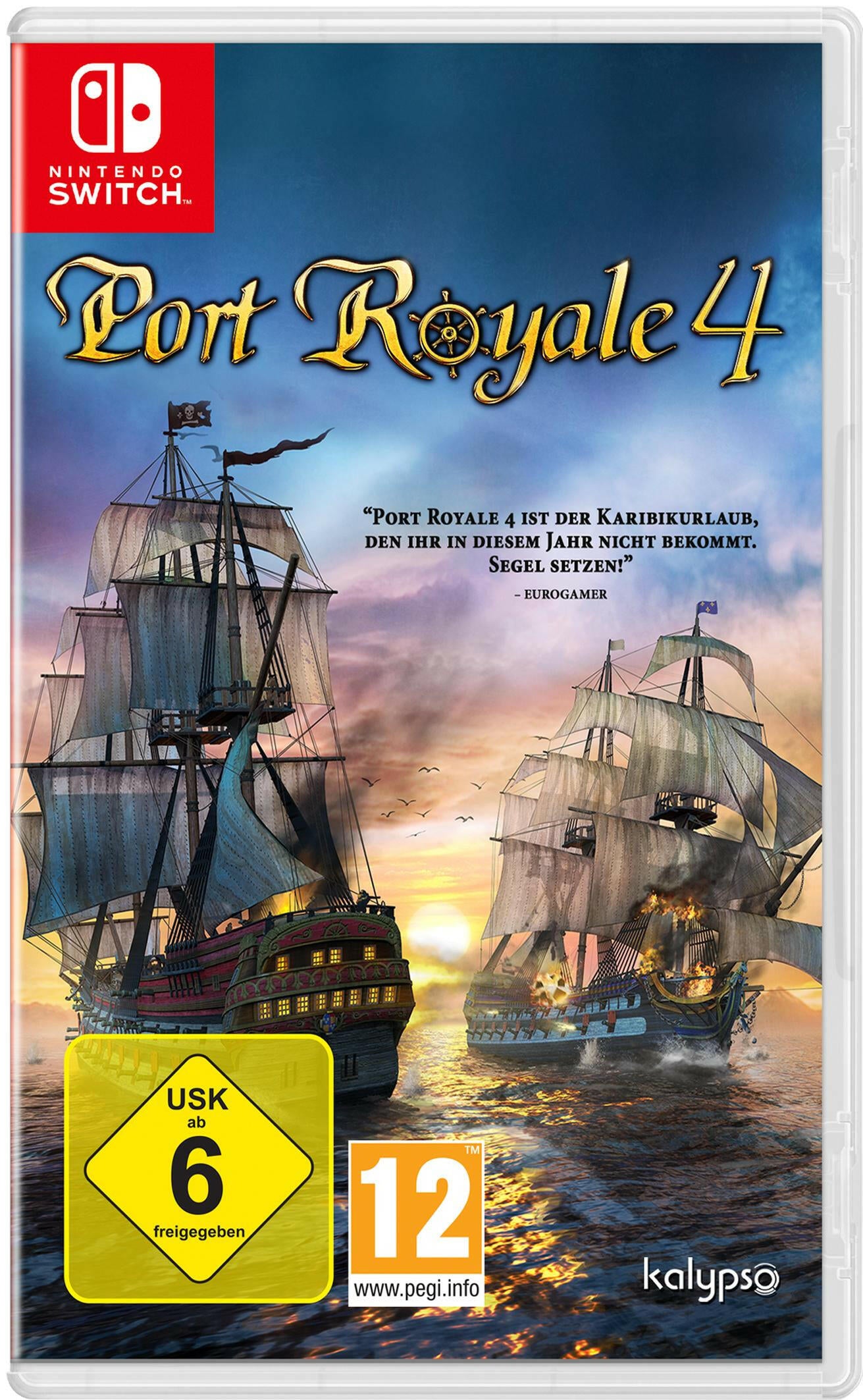 Kalypso Port Royale 4 - Strategie-Spiel für Nintendo Switch.