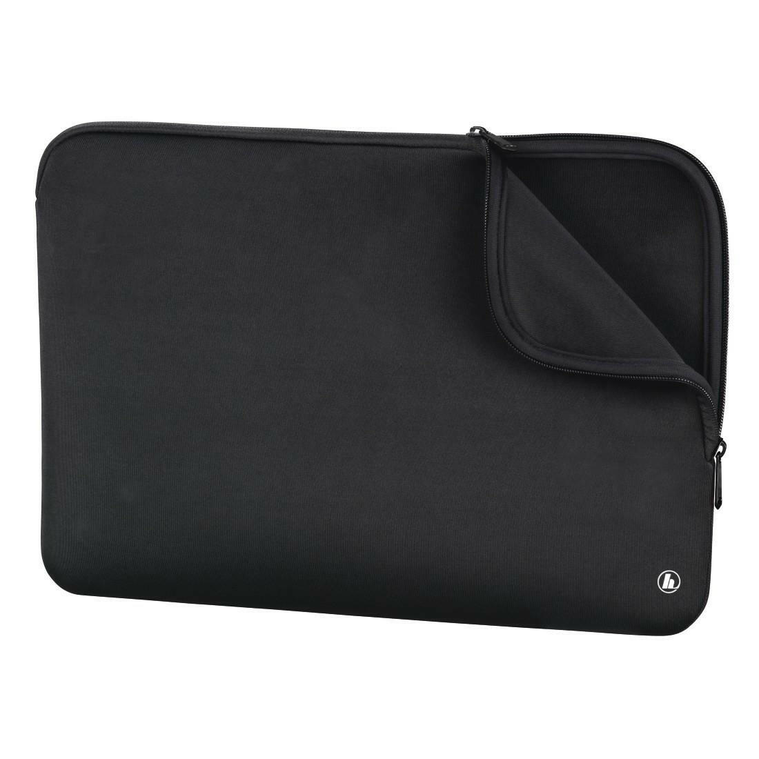 Hama Neoprene Laptop-Sleeve bis 17,3 Zoll, Schwarz.