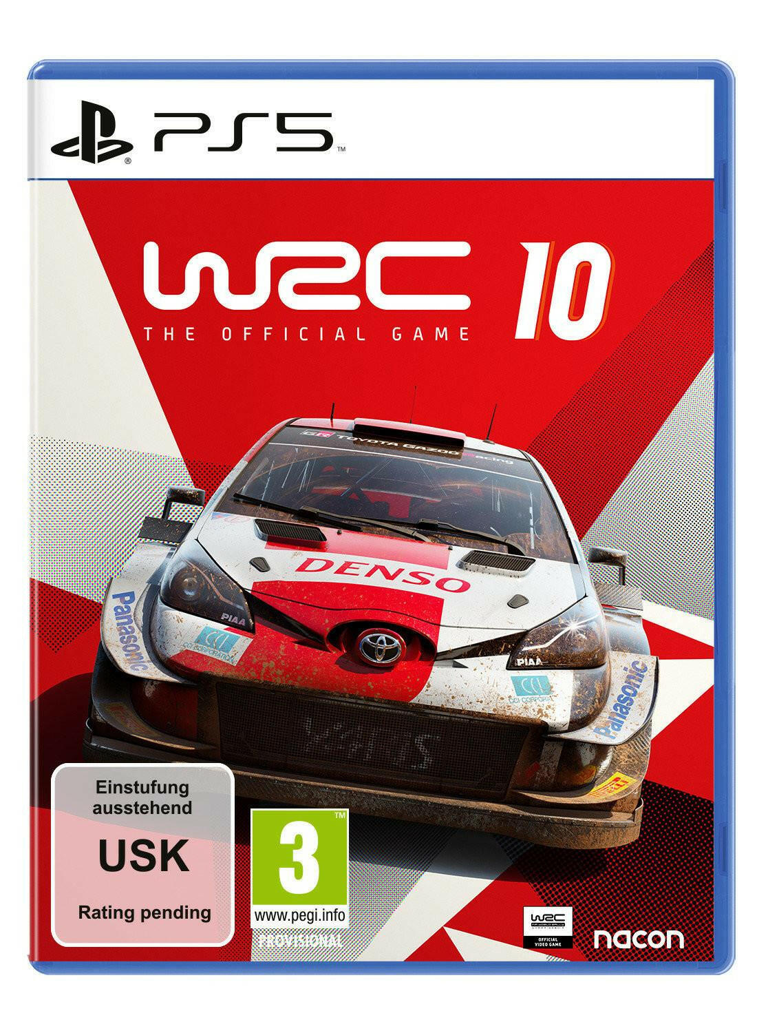 WRC 10 PS5 - Rennspiel, inklusive 2021er Saison, Blu-ray
