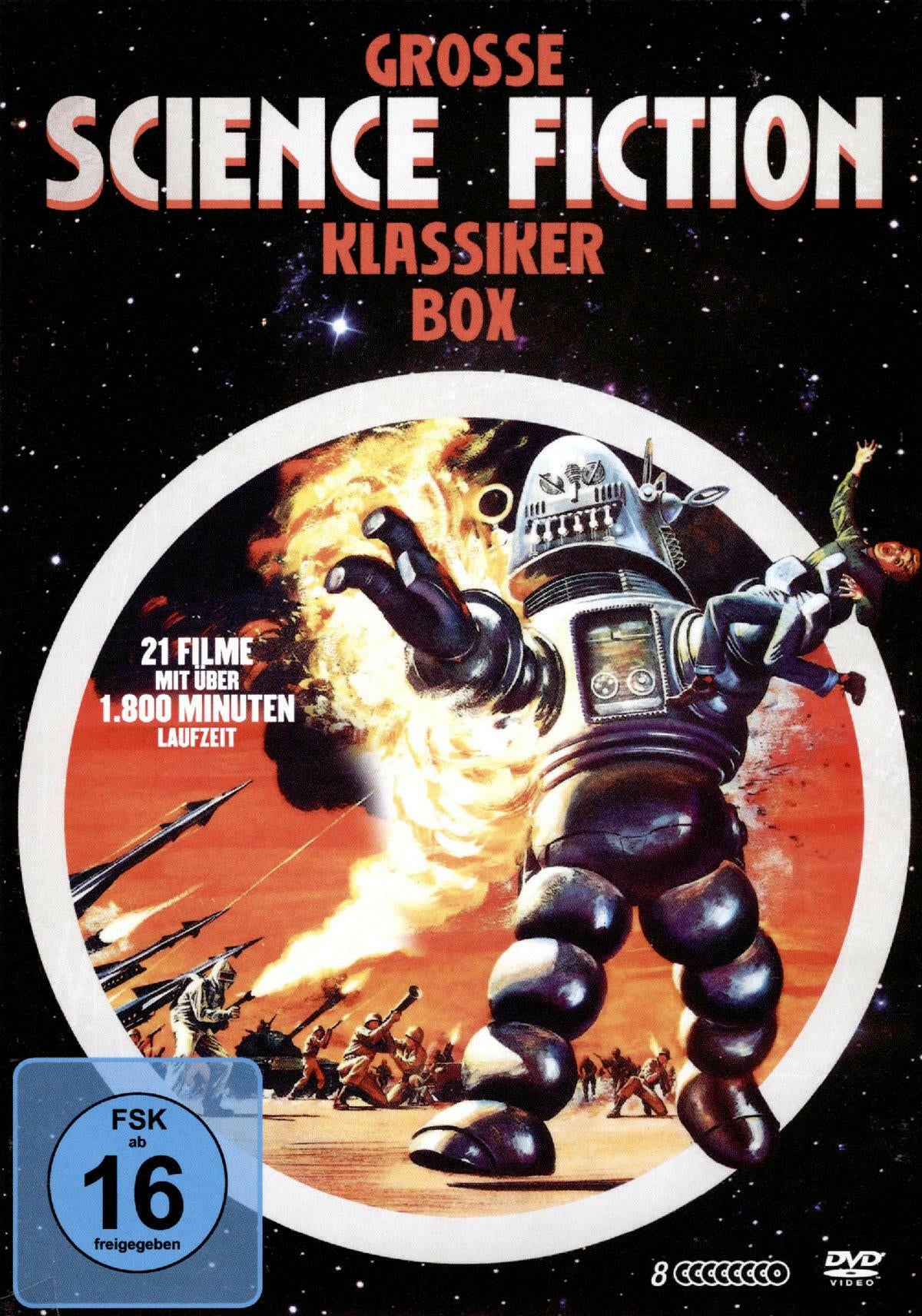 Science Fiction DVD Box [8 DVDs] - Große Klassiker