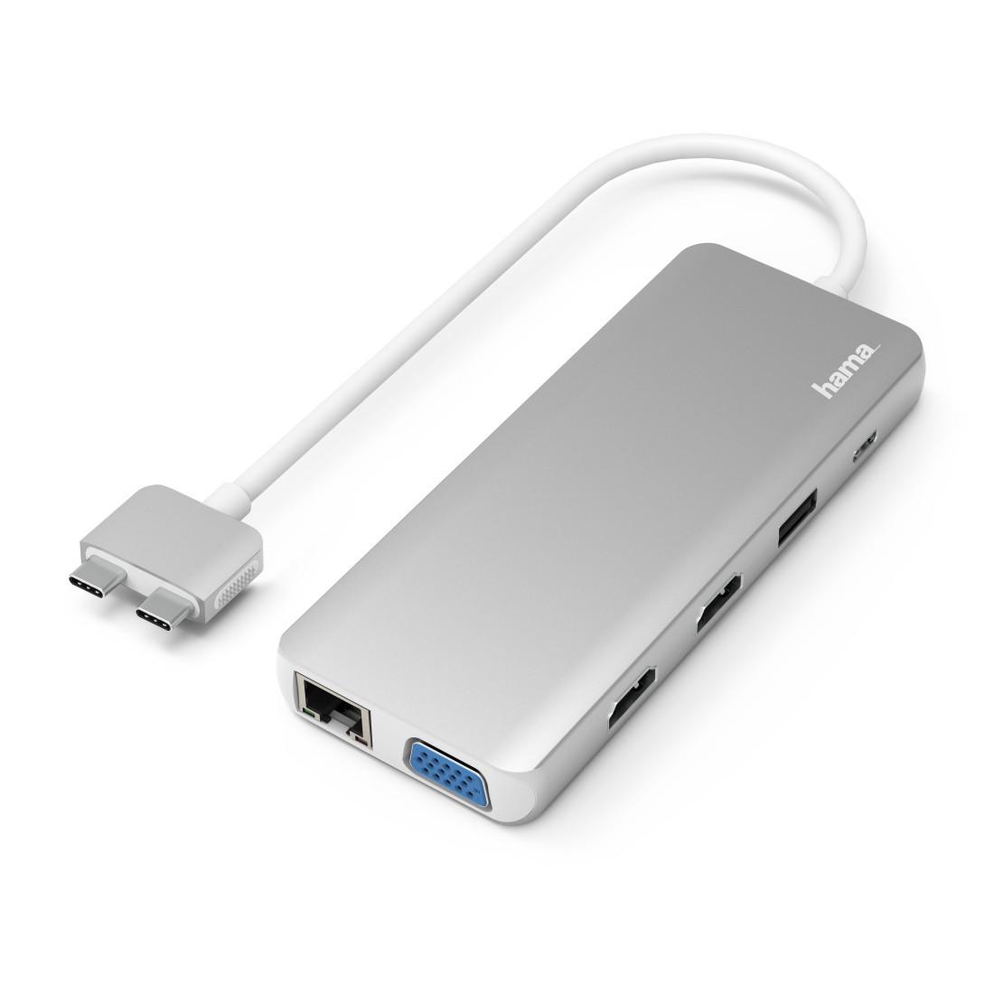 Hama Connect2Mac USB-C-Hub 12-Port für MacBook 00200133