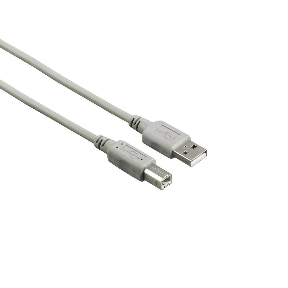Hama 00200900 USB 2.0 A-B Kabel 1,5m.