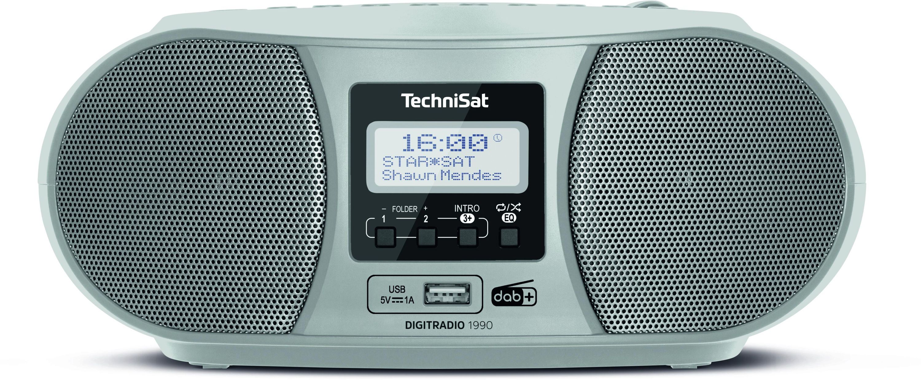TechniSat DIGITRADIO 1990 Stereo-Boombox DAB+/CD Bluetooth