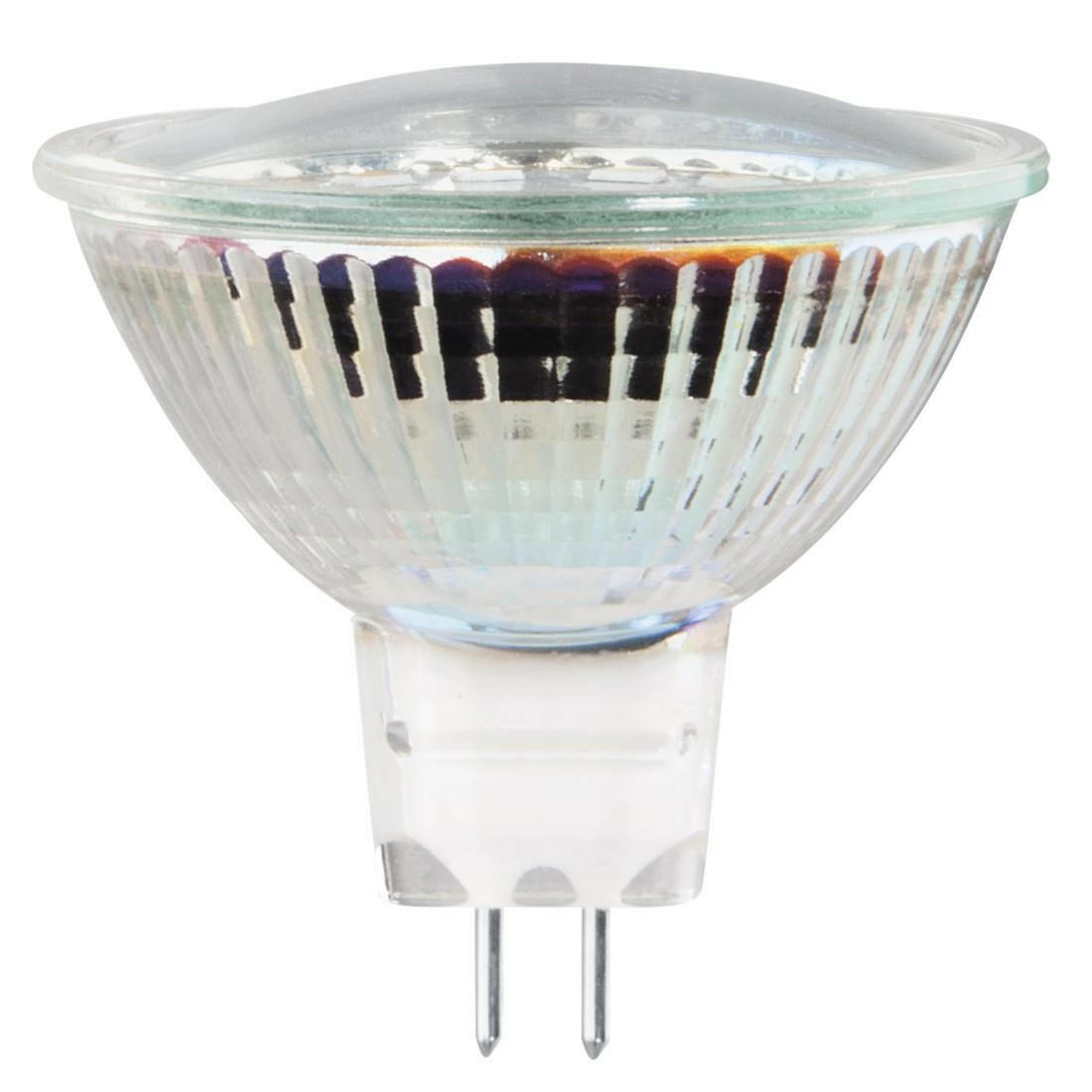 XAVAX LED Lampe GU5.3 245lm MR16 Warmweiß, Glas.