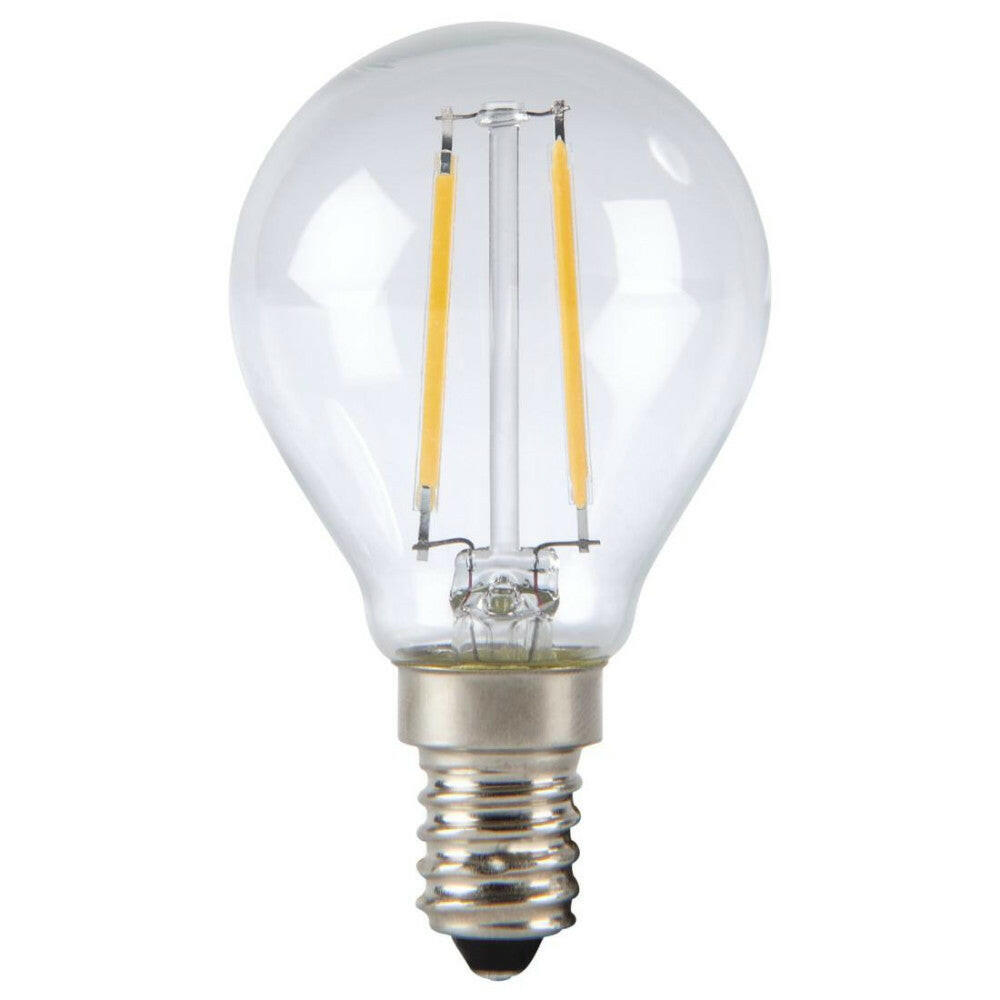 Xavax LED-Filament Tropfenlampe E14 250lm warmweiß 2W.