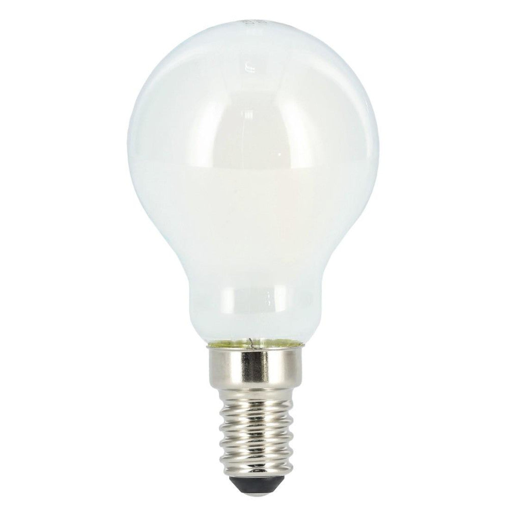 Xavax LED-Filament Tropfenlampe E14 470lm ersetzt 40W Warmweiß mattiert