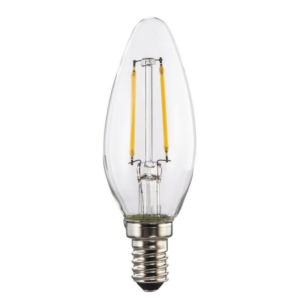 Xavax E14 LED-Kerzenlampe 806lm warmweiß 8W ersetzt 60W.