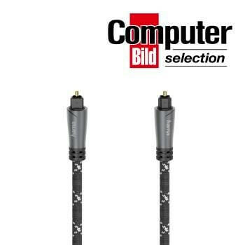 Hama Audio-Lichtleiter-Kabel 1,5 m ODT-Stecker.
