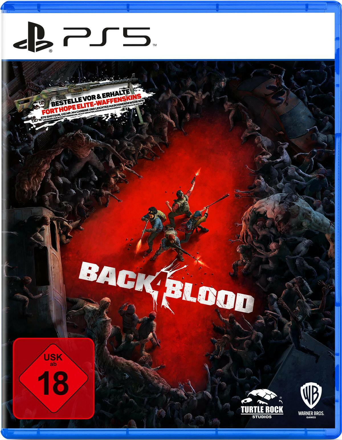 Back 4 Blood PS5 - Koop-Shooter mit Skin-Pack DLC