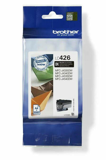 Brother LC-426BK Druckerpatrone Schwarz, 3000 Seiten.