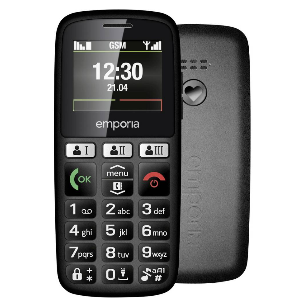Emporia E30 Seniorenhandy mit Notruftaste, B-Ware