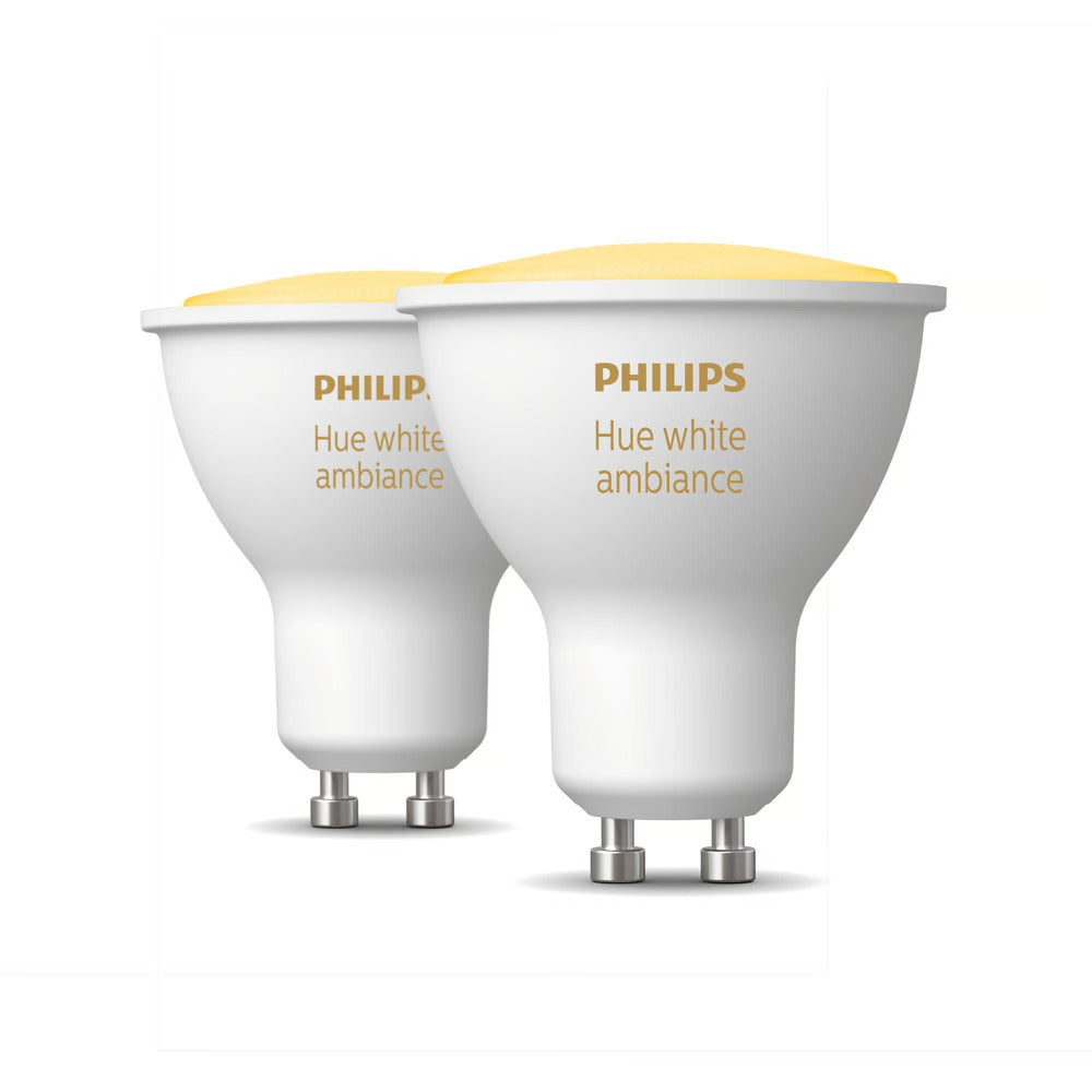 Philips Hue White Ambiance GU10 LED Lampe (2x, 230 lm)