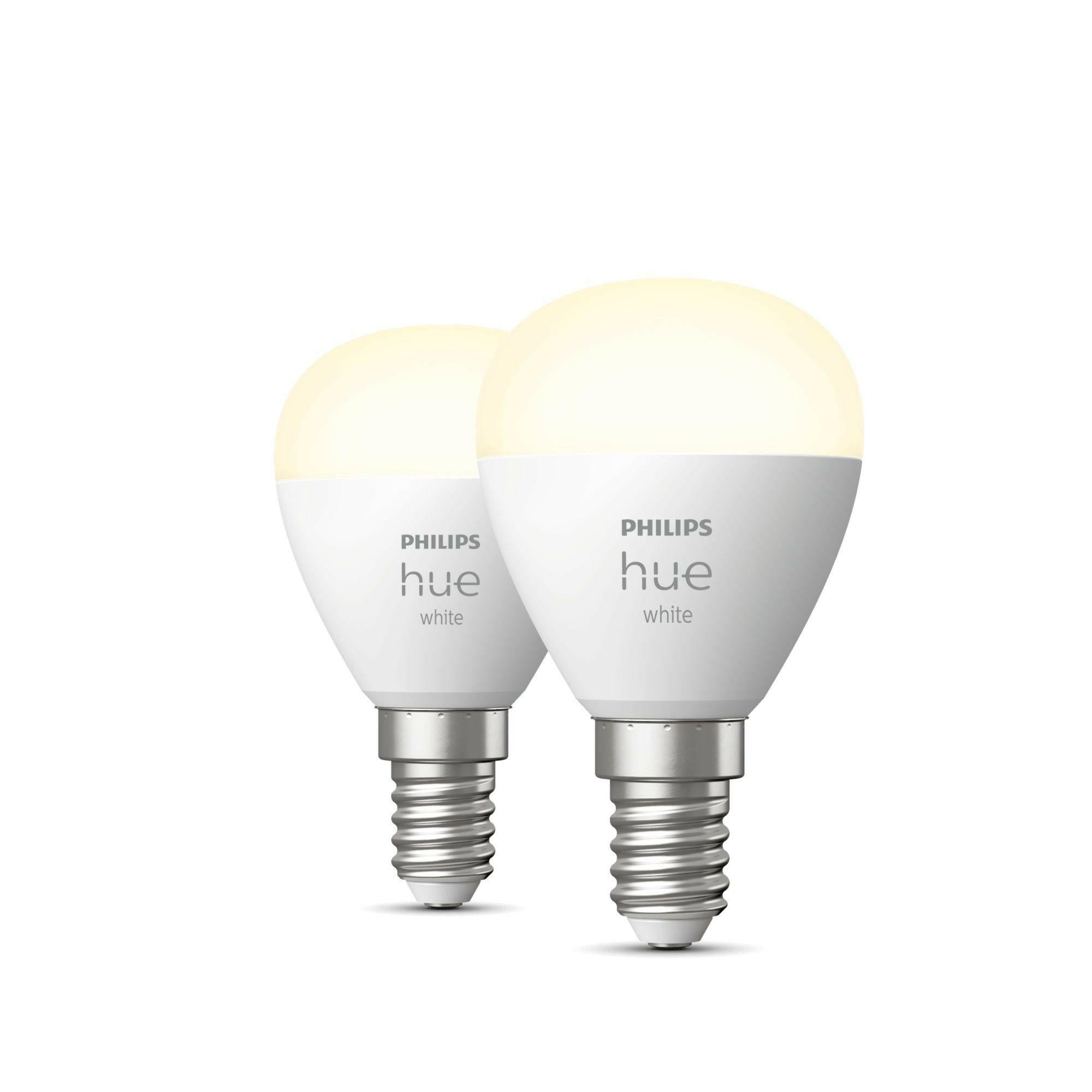 Philips Hue E14 LED Lampe 2x470lm dimmbar warmweiß Bluetooth