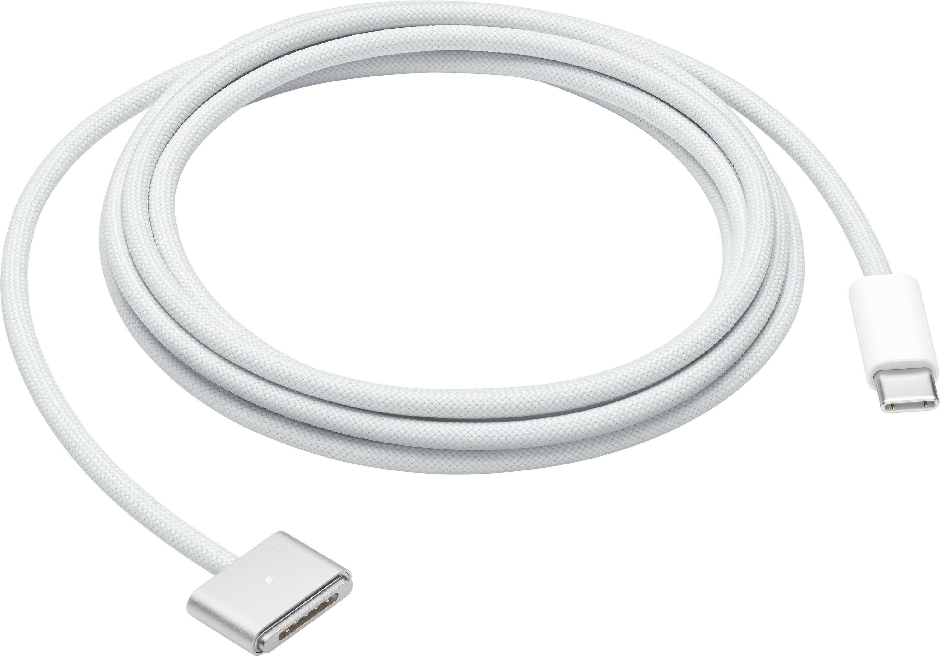 Apple USB‑C auf MagSafe 3 Kabel (2m) - Weiß - Weaving Design