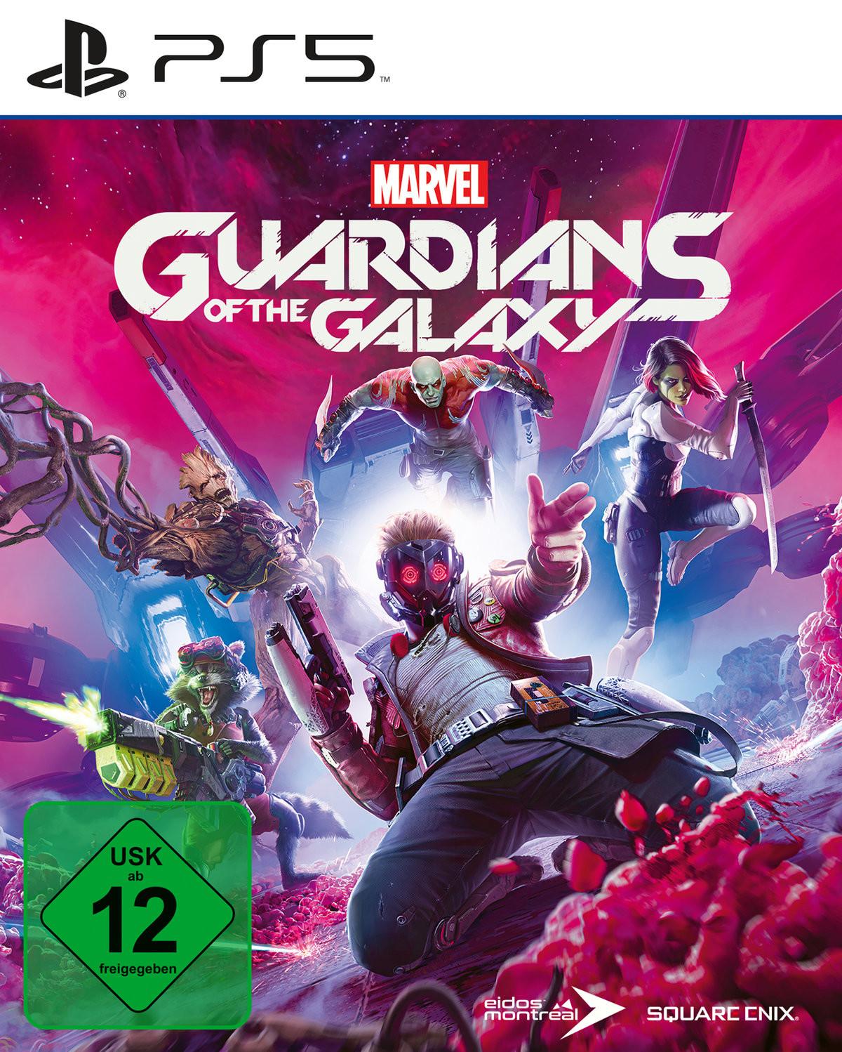 Square Enix Marvel's Guardians PS5-Abenteuer-Spiel ab 12