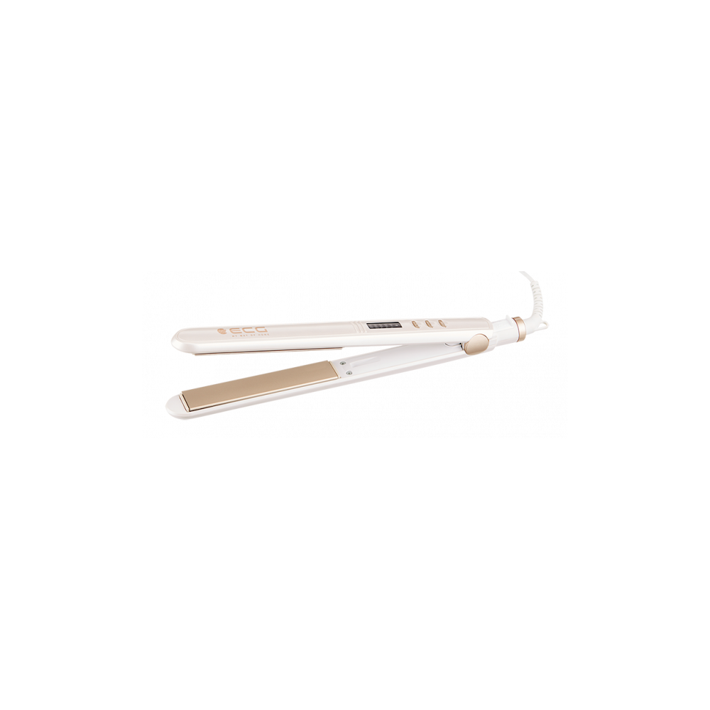 ECG ZV 117 Glätteisen – Keramikplatten, LED, 140-220°C.