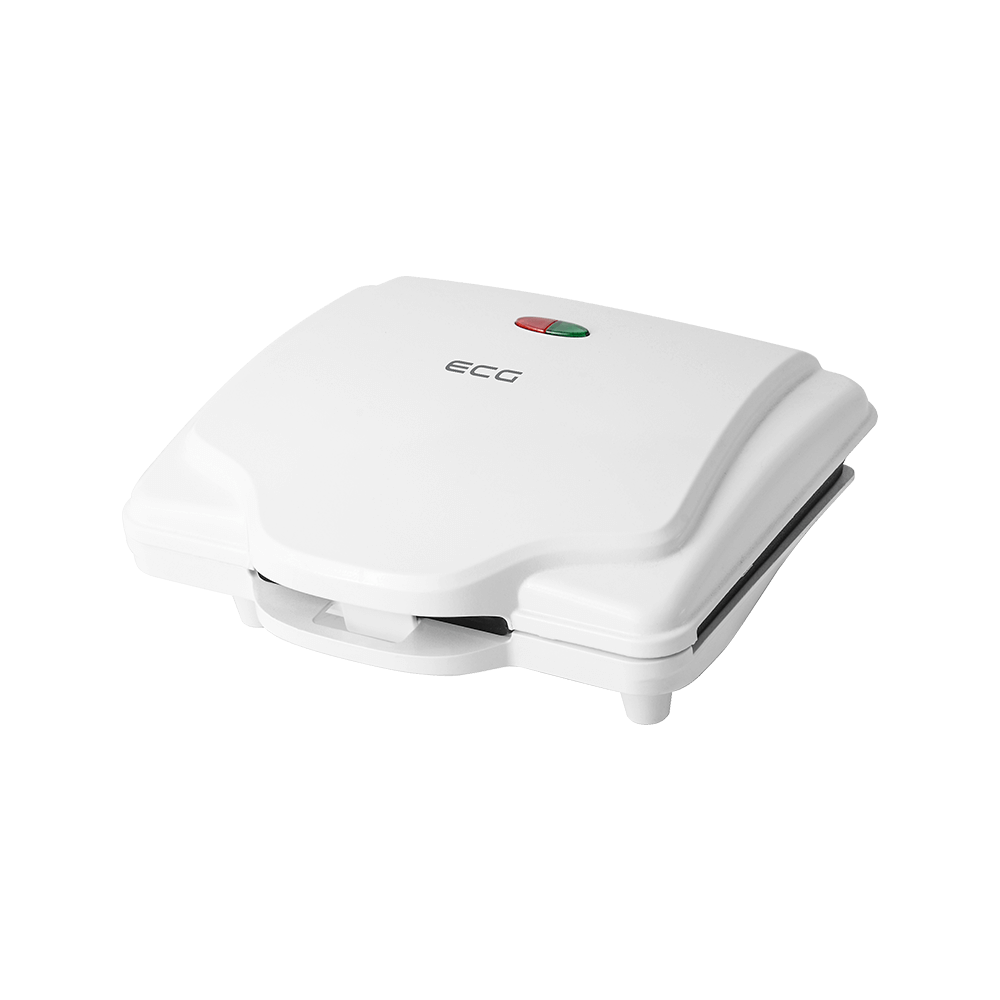 ECG S 1370 Waffeleisen, 2 Waffeln, Antihaft, 700 W