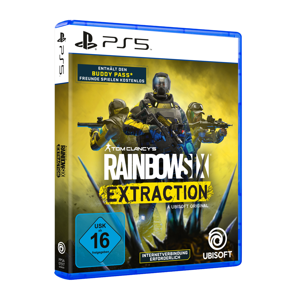 Tom Clancy's Rainbow Six Extraction PS5 Action-Spiel mit Koop-Gameplay USK 16DE-Version