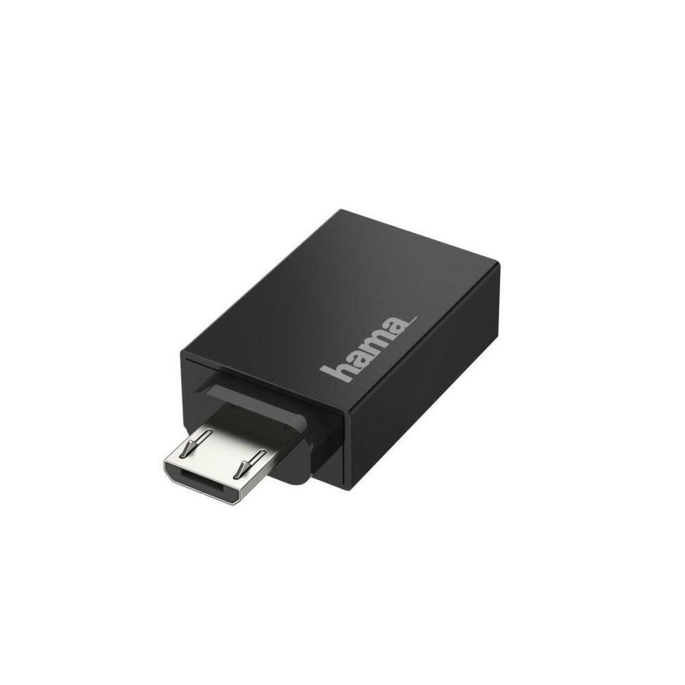 Hama USB OTG Adapter Micro-USB auf USB-A 480 Mbit/s.
