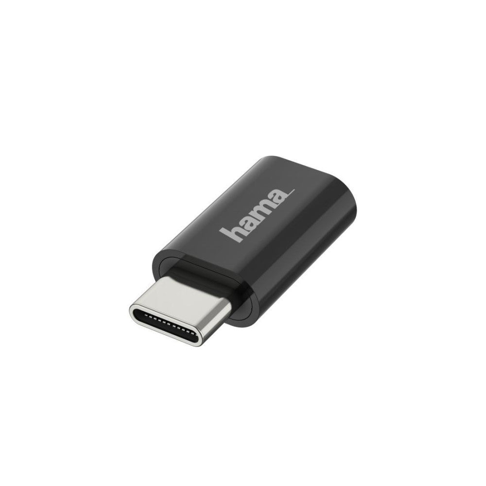 HAMA USB-C auf Micro-USB-Adapter - High-Speed-Datenübertragung bis zu 480 Mbit/s