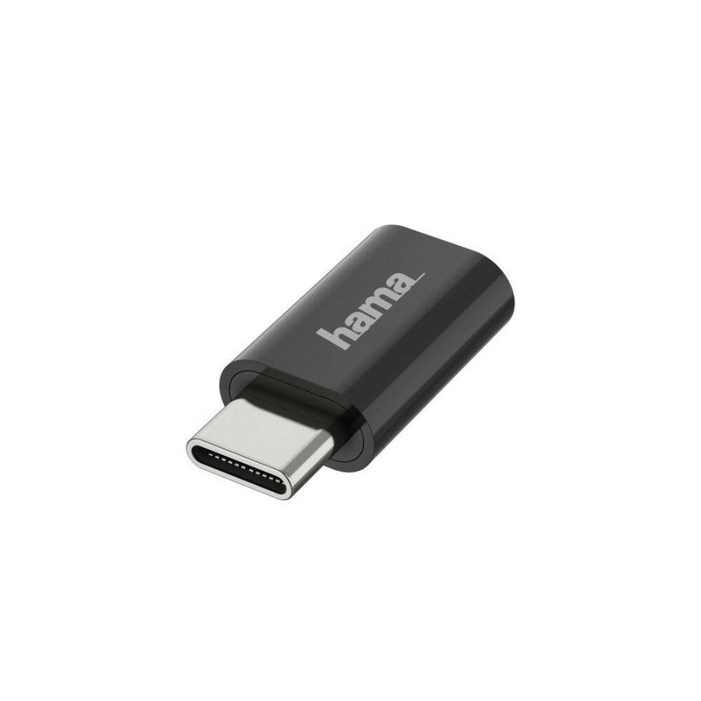 HAMA USB-C auf Micro-USB-Adapter, 480 Mbit/s, Plug & Play.