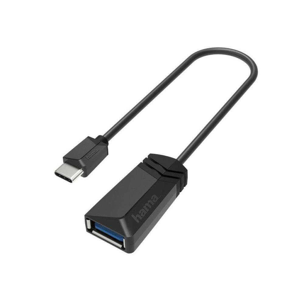 Hama USB-C auf USB-A Adapter 5 Gbit/s OTG für Tablets.