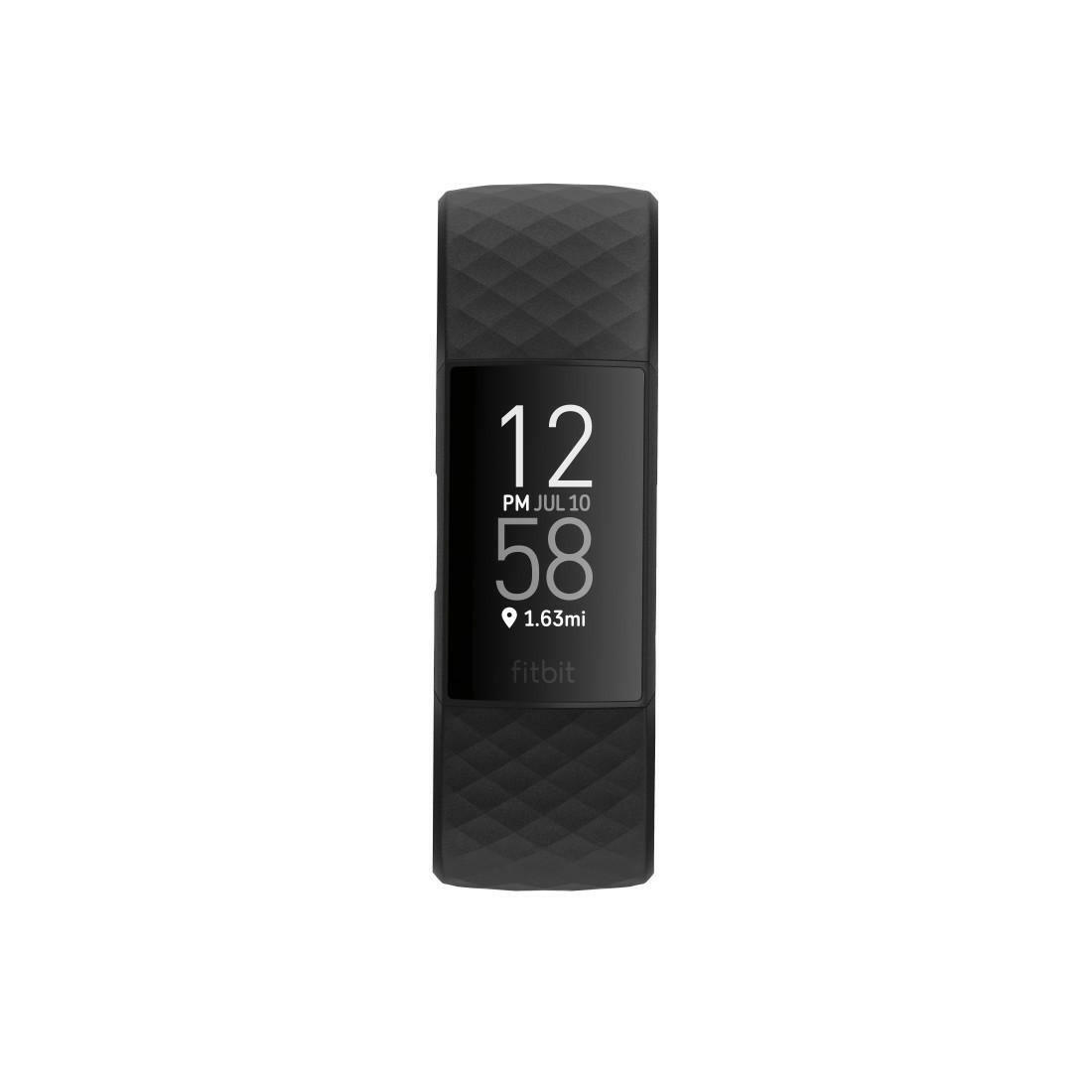 Hama Fitbit Uhrenarmband 22mm TPU Schwarz Charge 3/4.