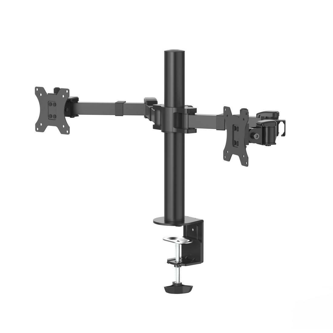 Hama Monitorhalterung 2 Monitore 33-89cm, schwenkbar/neigbar.