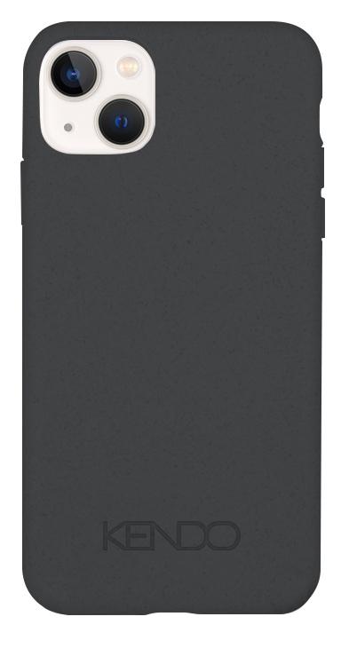 Kendo iPhone 13 Back Case Schwarz - Handyhülle