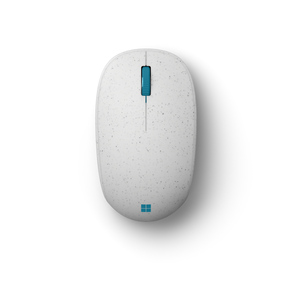 Microsoft Ocean Plastic Bluetooth Maus mit recyceltem Gehäuse und langer Batterielaufzeit