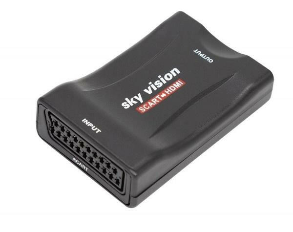 Sky Vision SHC 01 Scart auf HDMI Adapter für TV.