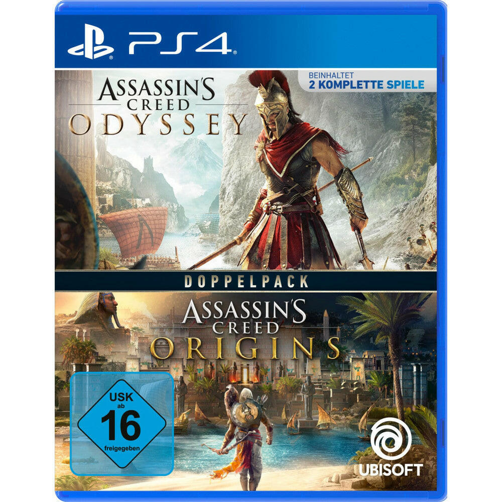 Assassin's Creed Odyssey + Origins PS4 Game.