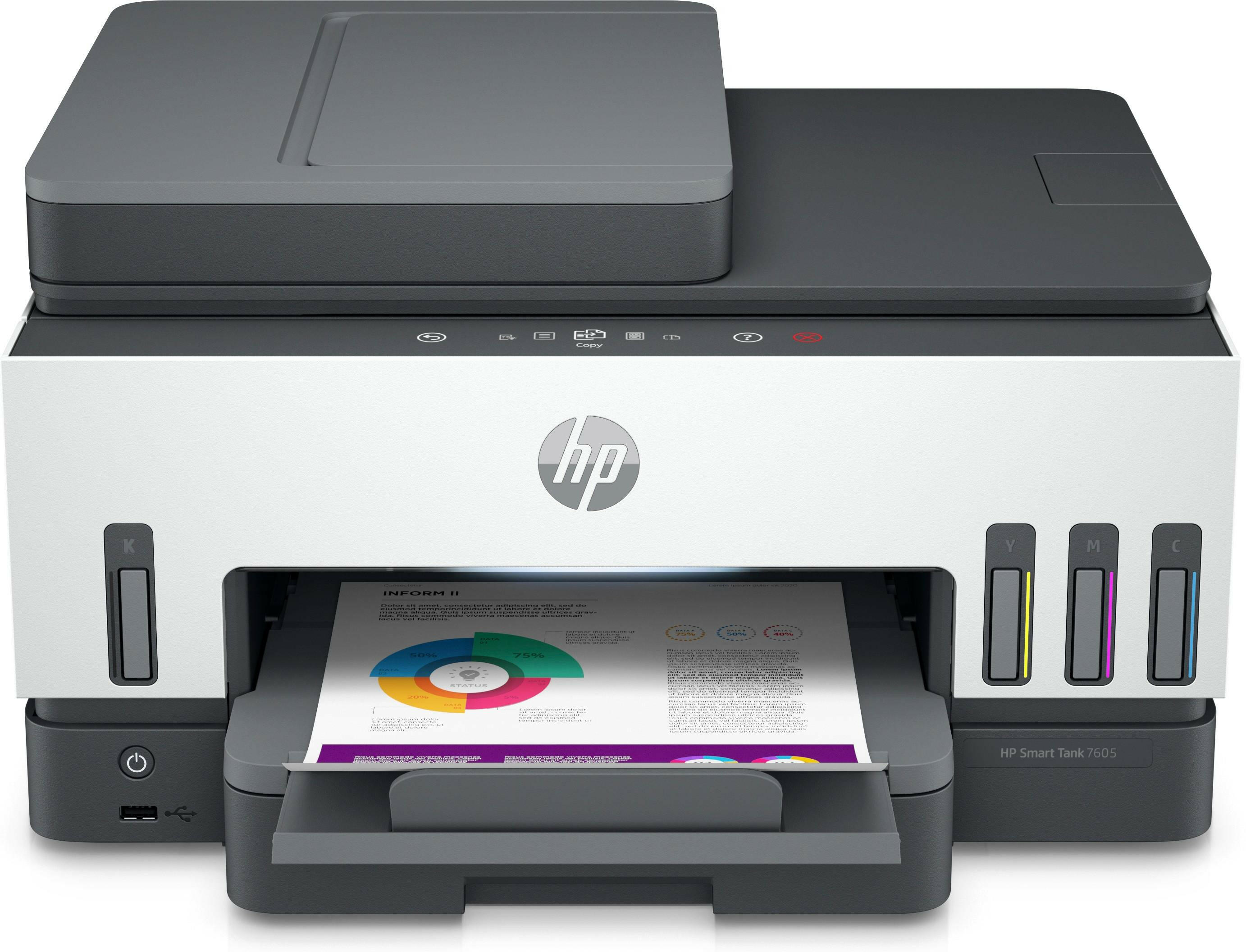 HP Smart Tank 7605 Multifunktionsdrucker.