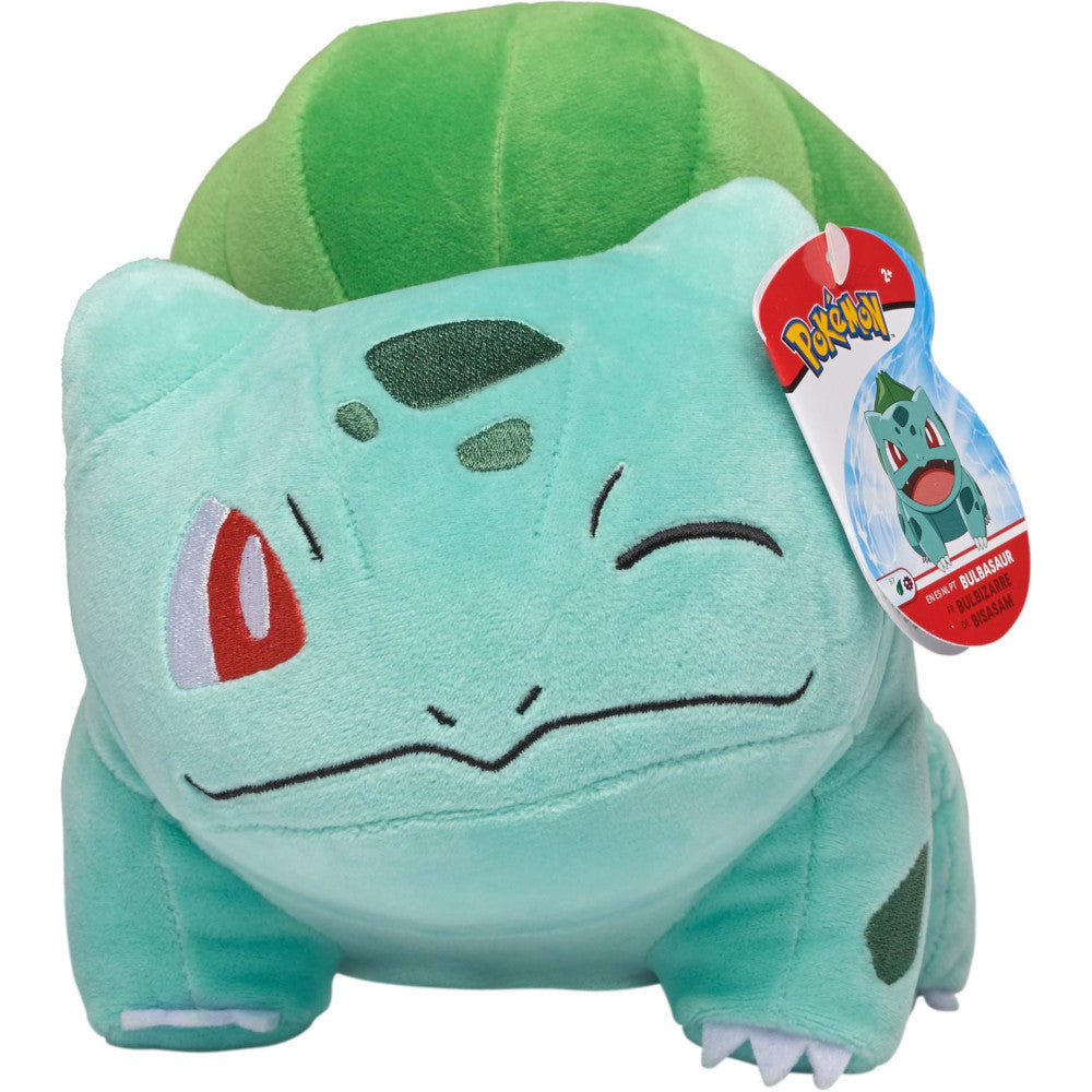 Offizielles Pokémon Bisasam Plüsch 20cm Kuscheltier - Perfektes Geschenk für Pokémon-Fans