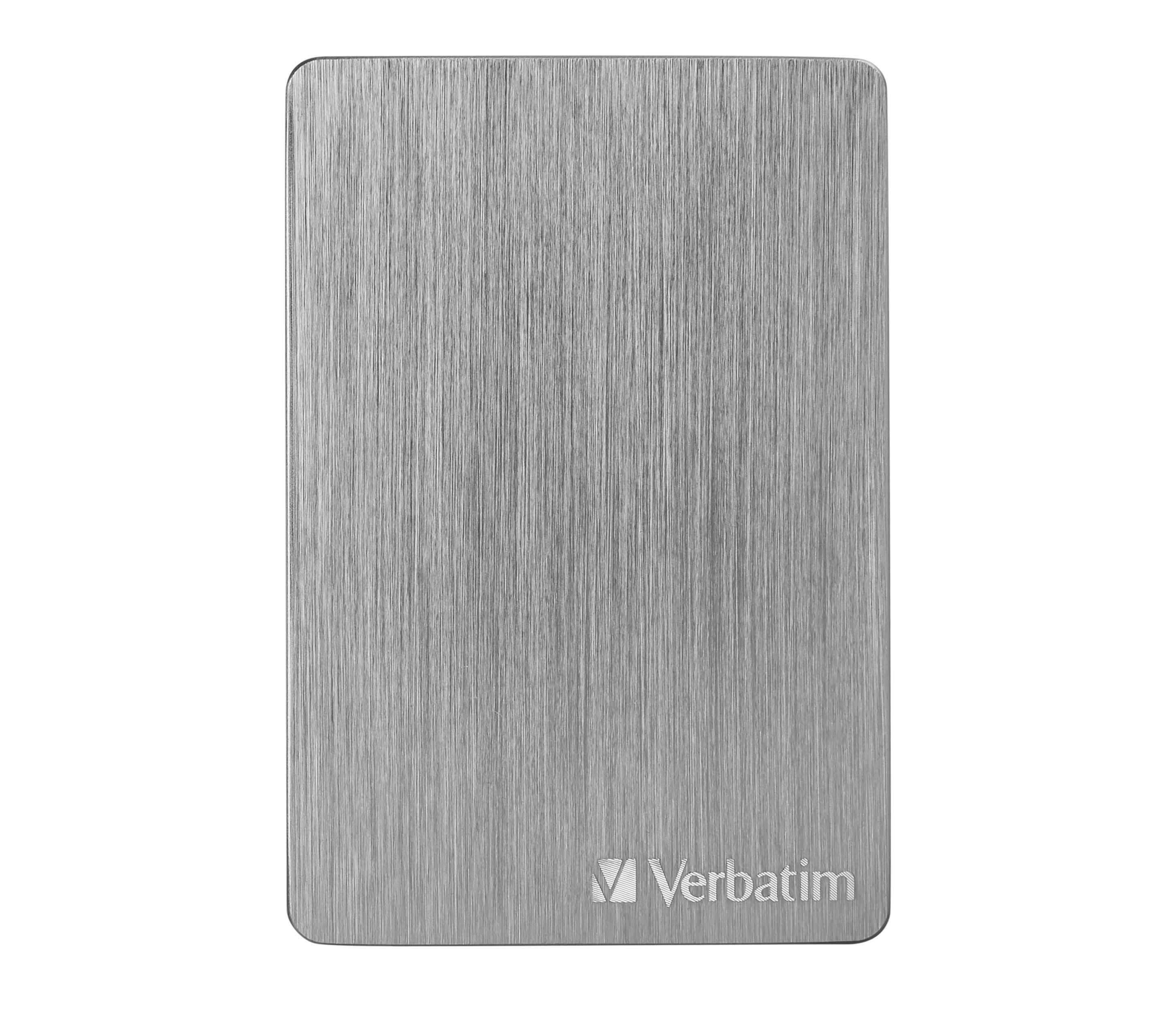 Verbatim Store 'n' Go Alu Slim 2TB USB-C HDD - Space Grey.
