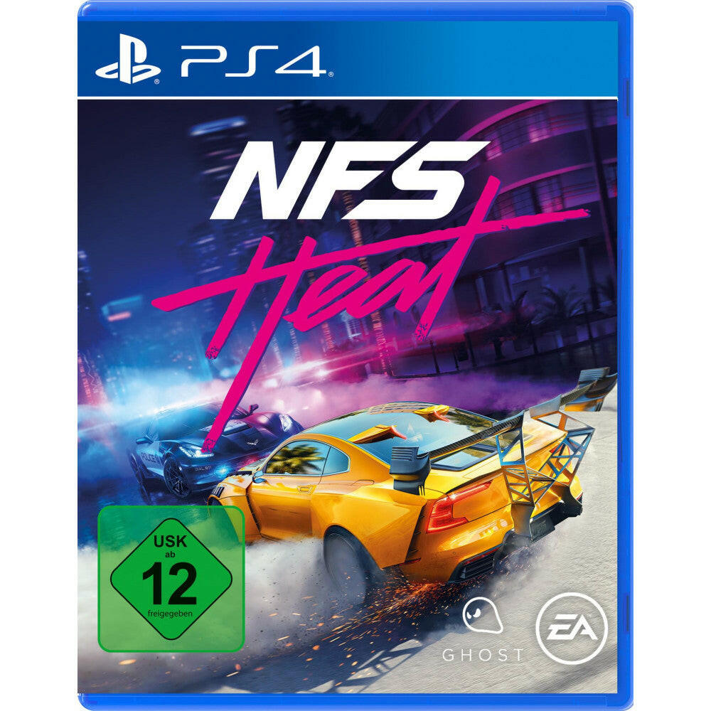 Need for Speed: Heat PS4 Rennspiel mit Polizei-Verfolgungen.