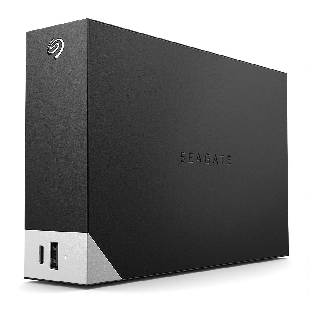 Seagate One Touch HUB 8TB Externe HDD-Festplatte mit 2 Jahre Rescue Service & Seagate Toolkit Schwarz