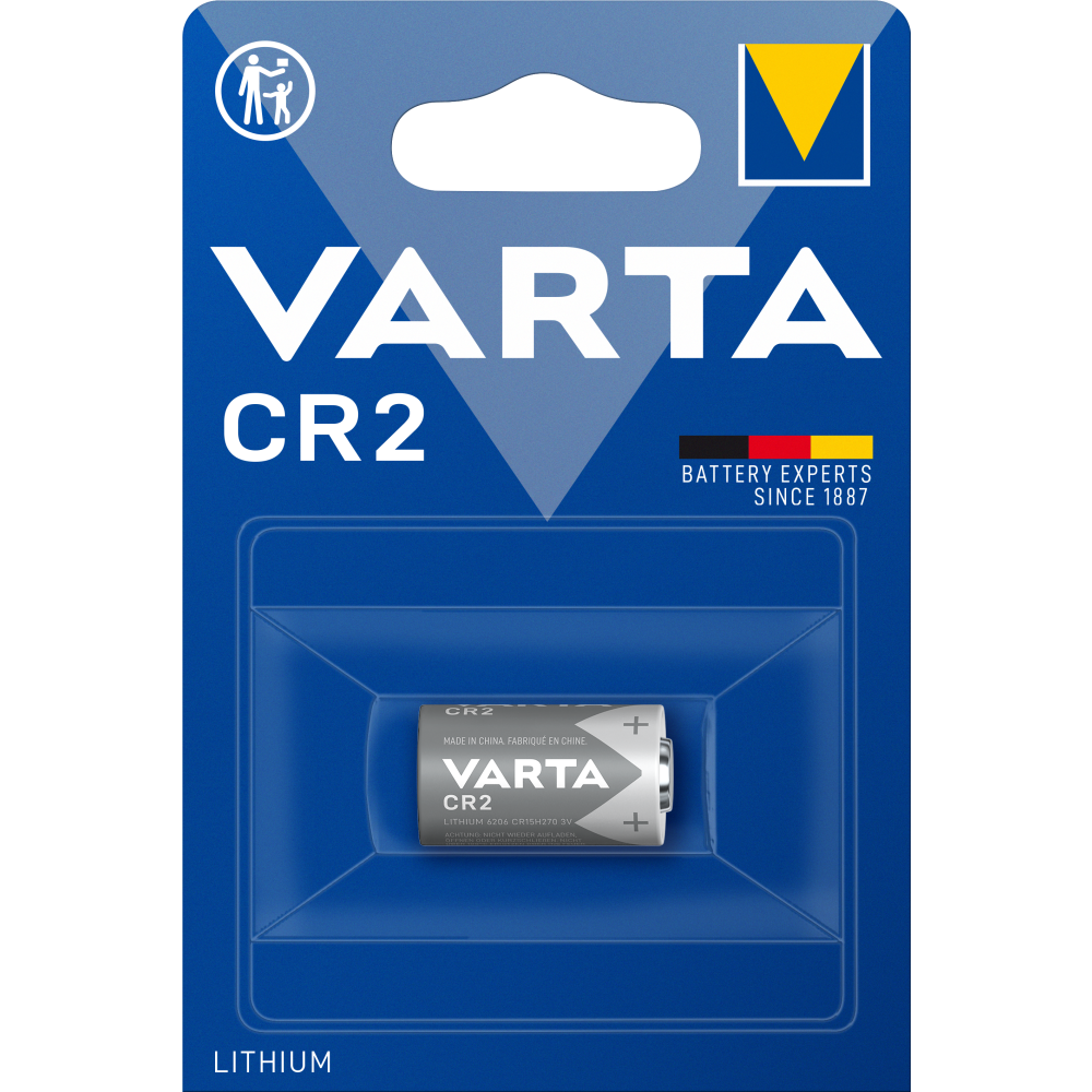 VARTA Lithium CR2 Batterie für zuverlässige Energieversorgung