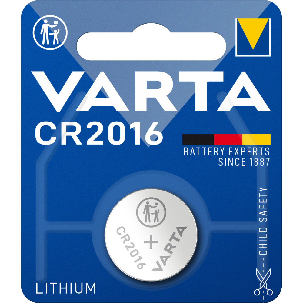 VARTA Lithium Coin CR2016 Knopfzelle Batterie - Leistungsstarke Energiequelle