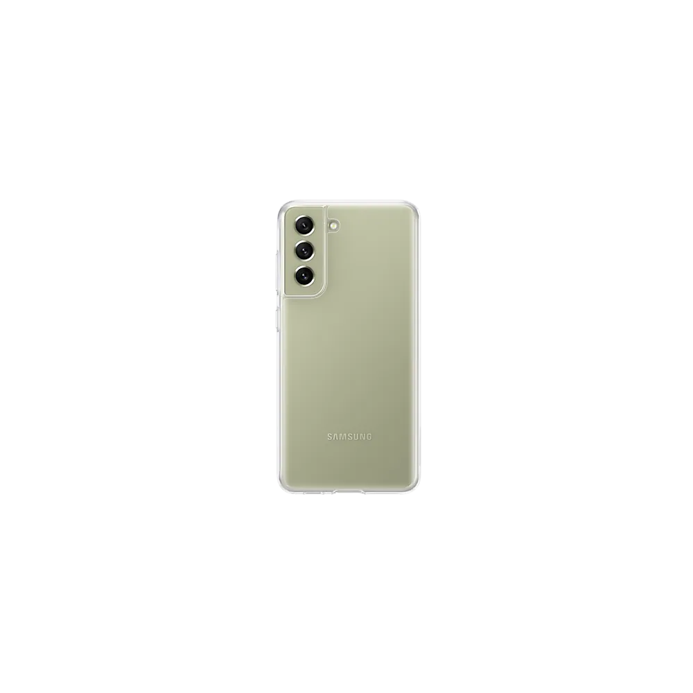 Samsung EF-QG990 Clear Cover für Galaxy S21 FE – Transparent.