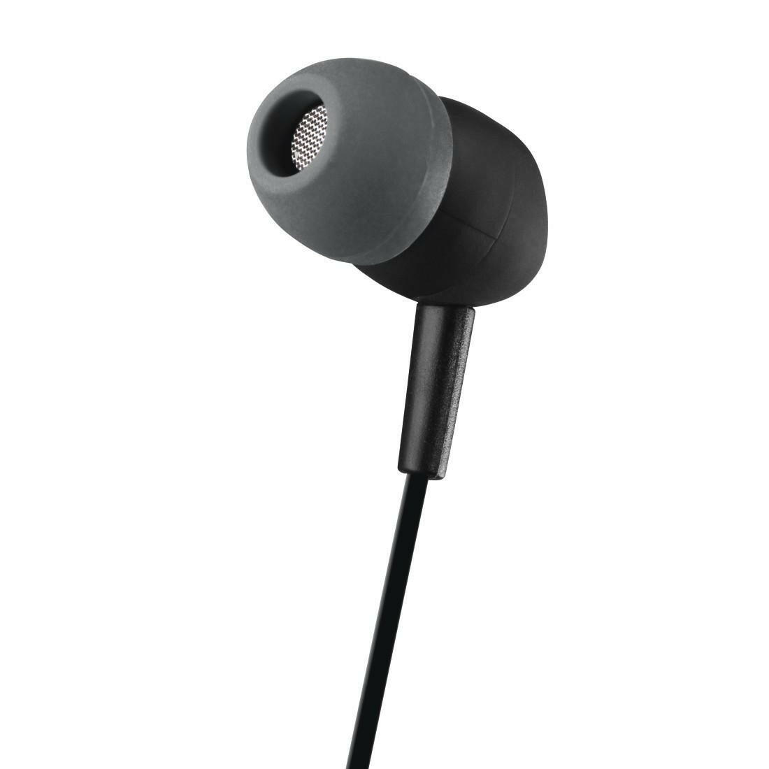 Hama Kooky In-Ear Kopfhörer - Stereo Schwarz - Mikrofon